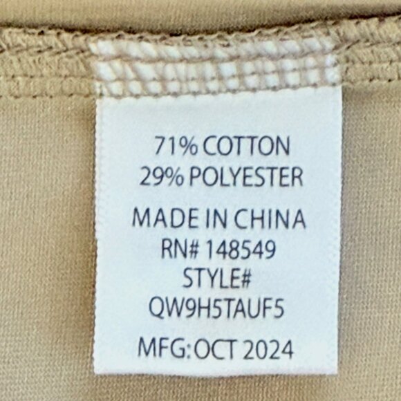 NWT Hickey Freeman Mens Classic Fit Long Sleeve Button-Up Taupe Shirt Size Small - Picture 9 of 11